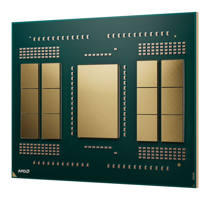 Procesador AMD Threadripper PRO 9985WX 128-Core (3.2GHz-5.4GHz) 320MB sTR5 TRX50 / WRX90 / Pro 695 image number 8