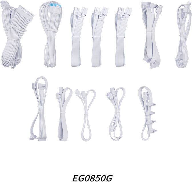 Fuente Modular Lian Li Edge 850W 80+ Gold Blanca image number 6