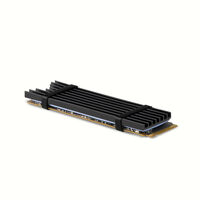 Dissipador Pasivo AXAGON CLR-M2L3 - M.2 SSD, 80mm SSD, ALU, silicone thermal pads, height 3mm