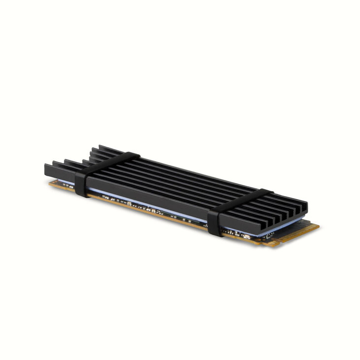 Dissipador Pasivo AXAGON CLR-M2L3 - M.2 SSD, 80mm SSD, ALU, silicone thermal pads, height 3mm image number 0