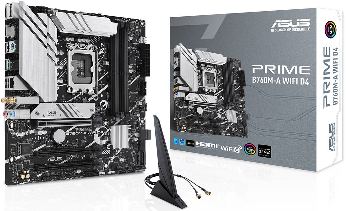Placa Base Asus PRIME B760M-A WiFi D4