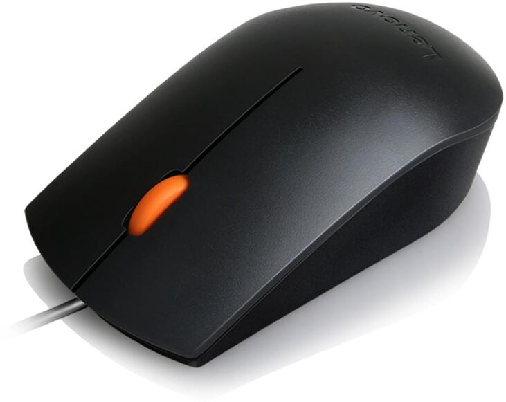 Ratón Lenovo 300 Preto USB image number 1