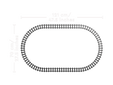 LEGO City: Tren de Pasajeros de Alta Velocidad, 764 Piezas (60337) image number null
