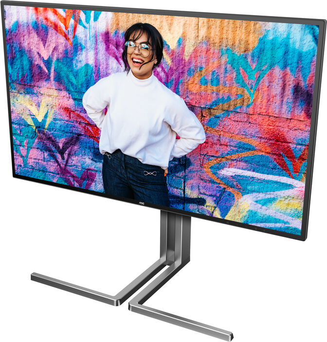 Monitor AOC Graphic Pro 27" U27U3CV Nano IPS 4K 60Hz USB-C (PD90W) DisplayHDR 400 image number 5