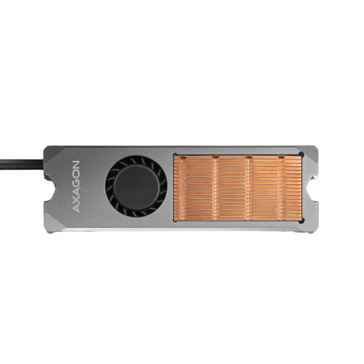 Dissipador de Calor AXAGON CLR-M2FAN para M.2 2280 SSD image number 1