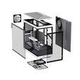 Caja ATX Hyte Y40 Vidrio Templado Negro/Blanco image number null