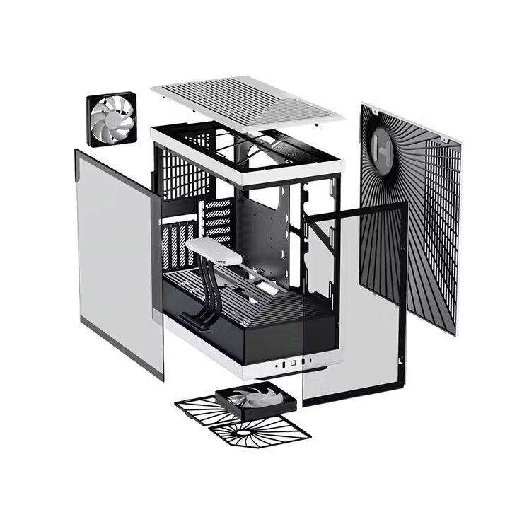 Caja ATX Hyte Y40 Vidrio Templado Negro/Blanco image number 7
