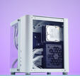 Caja Micro-ATX Jonsbo TK-1 2.0 Vidrio Templado Blanco image number null