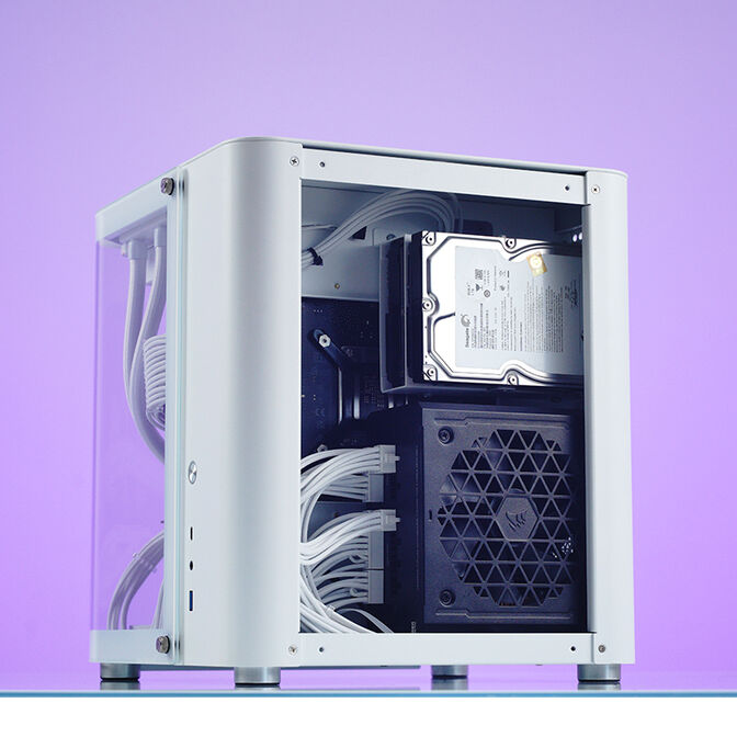 Caja Micro-ATX Jonsbo TK-1 2.0 Vidrio Templado Blanco image number 35