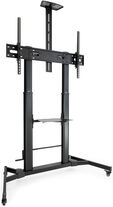 Soporte M&oacute;vel Tooq ZEUS 60" a 100" M&aacute;x. 100Kg Negro image number null