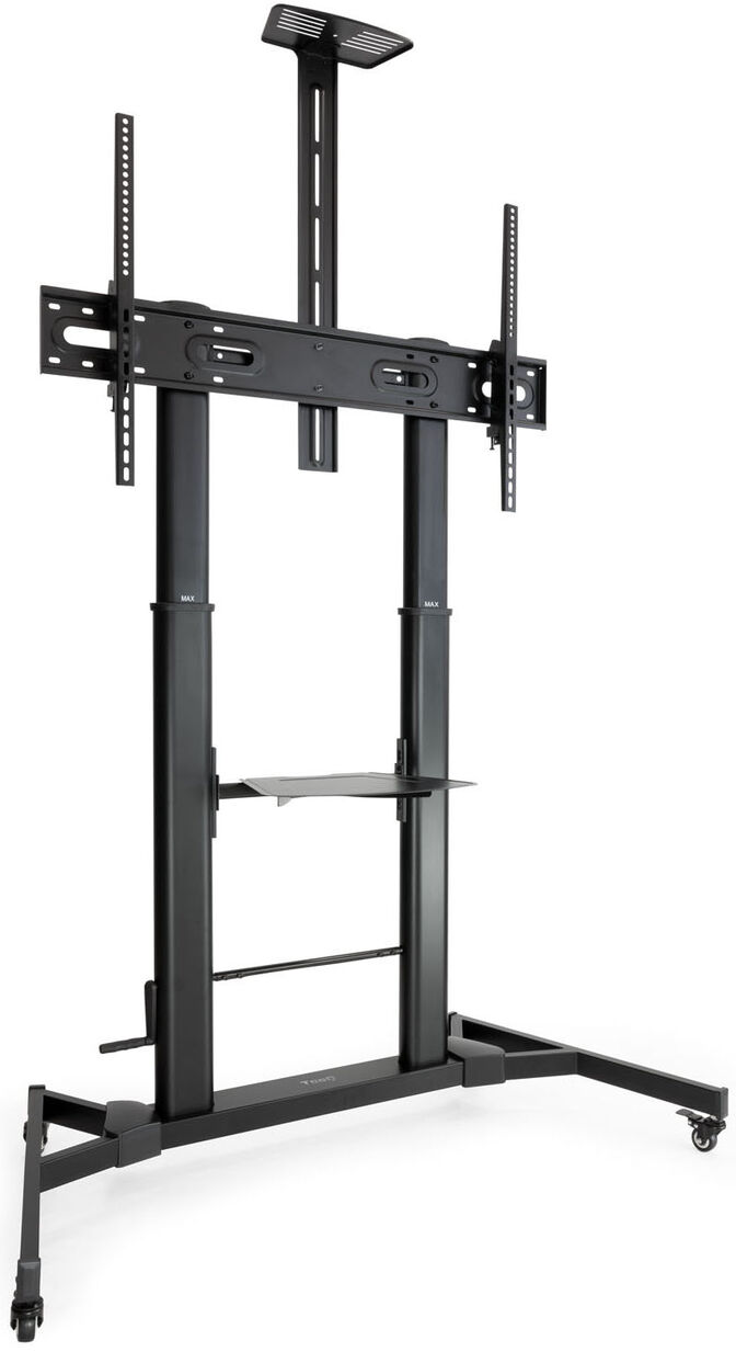 Soporte M&oacute;vel Tooq ZEUS 60" a 100" M&aacute;x. 100Kg Negro image number 0