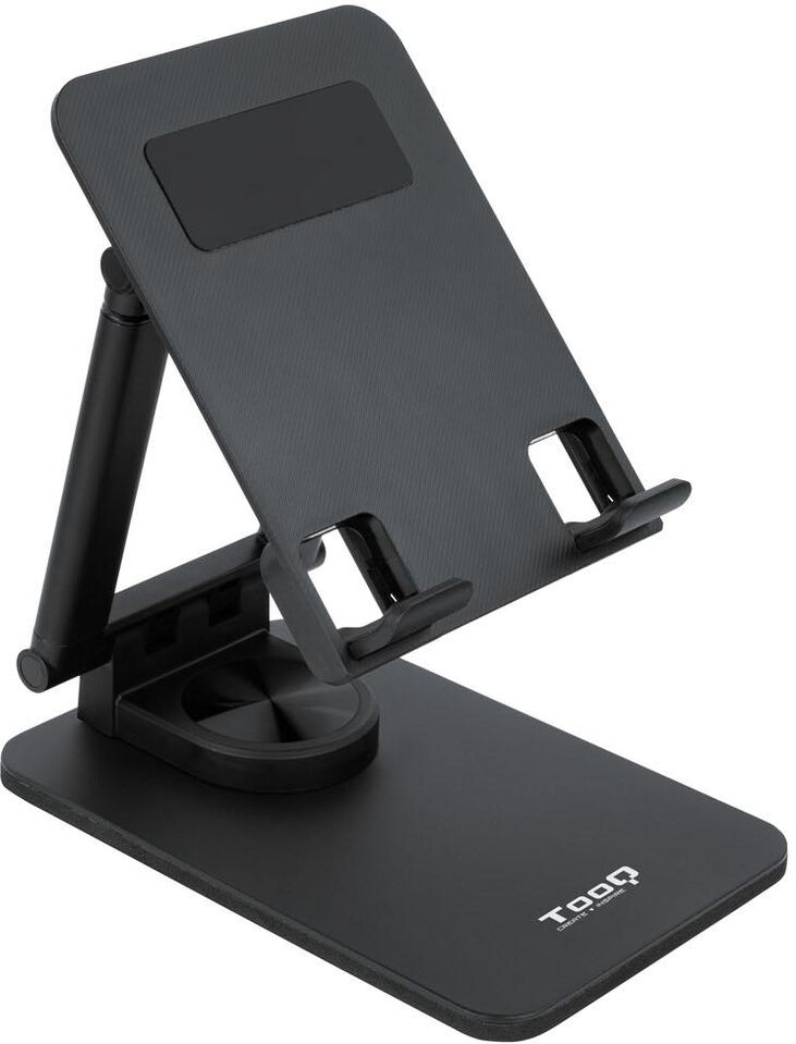 Soporte Mesa Tooq Giratório Ajustable p/ Tablet Max. 13" Negro image number 0