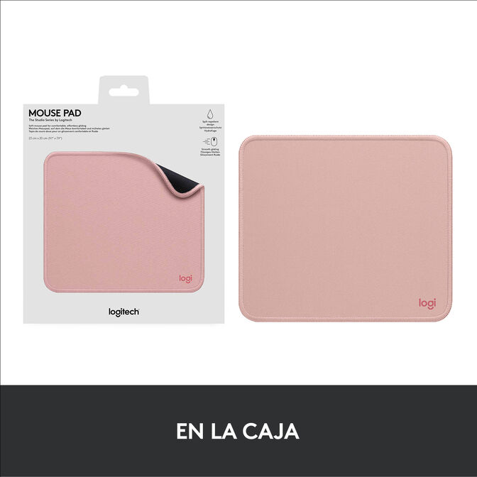 Alfombrilla Logitech Mouse Pad Studio Series Rosa Oscuro image number 9