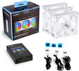 Ventilador Lian Li UNI AL120 RGB PWM Blanco 120mm (Pack 3) image number null