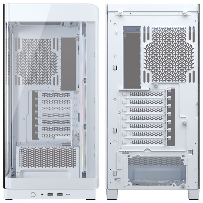 Torre E-ATX Corsair 4500X RS-R ARGB Blanco Cristal Templado image number 9