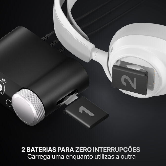 Headset SteelSeries Arctis Nova Pro OMNI Wireless/Bluetooth Branco image number 5