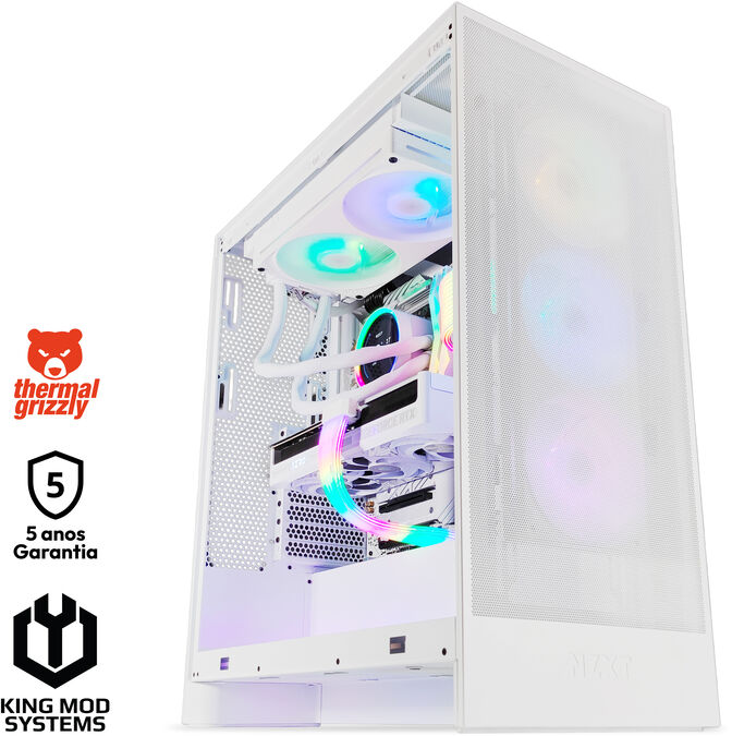 Ordenador King Mod Gamer-PC NZXT Ryzen 7 9800X3D 32GB DDR5 2TB RTX 5080 WiFi W11 image number 0