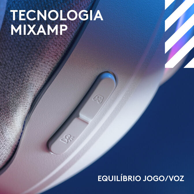 Auriculares Logitech Astro A20 X Lightspeed Wireless/Bluetooth Blanco image number 8