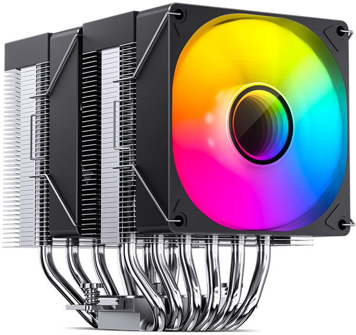 Ventilador CPU Jonsbo CR-1400 DV2 ARGB Negro - 92mm image number 1