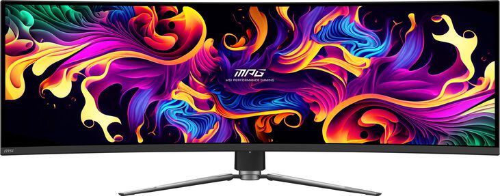 MSI MPG 491CQP QD-OLED pantalla para PC 124,5 cm (49") 5120 x 1440 Pixeles DQHD Negro image number 6