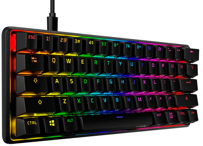 Teclado Mec&acirc;nico HyperX Alloy Origins 60 RGB Gaming US Red Switches image number 2