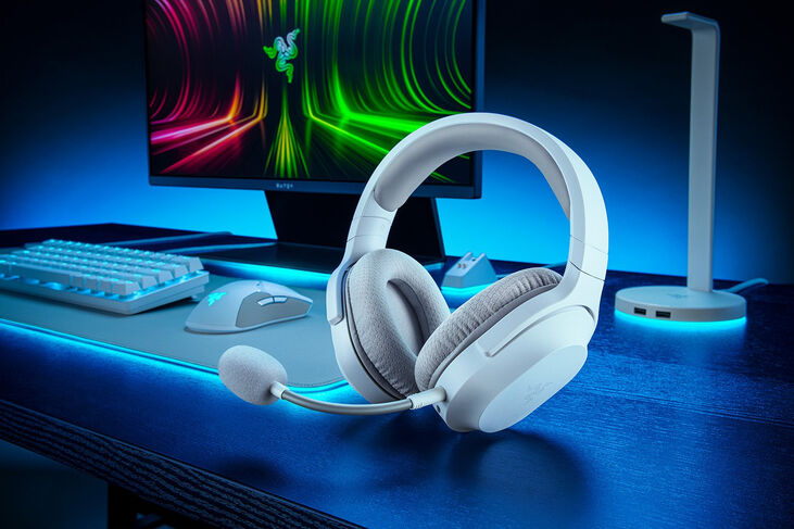Auriculares Razer Barracuda X Wireless/Bluetooth Mercury image number 1