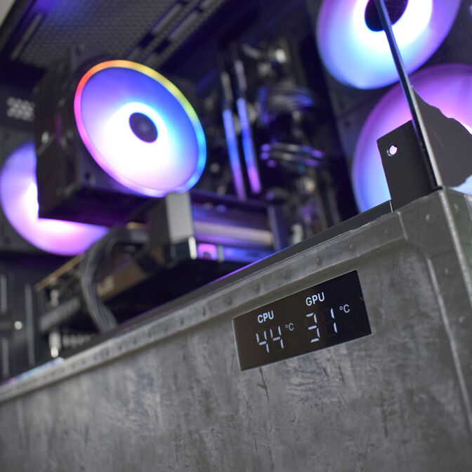 Ordenador AURA Gamer-PC Sandrinhos Edition Ryzen 5 7500F 16GB DDR5 1TB RTX 5060 WiFi W11 image number 4