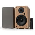 Altavoces Hi-Fi Vulkkano A6 ARC 80W Bluetooth HDMI ARC Marrones image number null