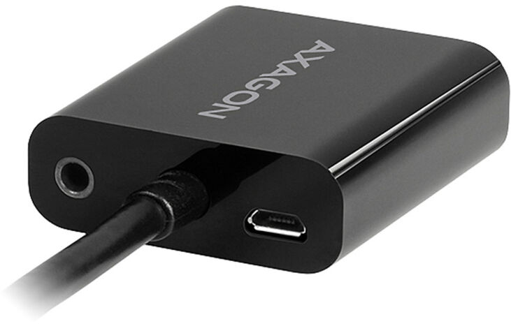 Adaptador AXAGON RVH-VGAN, HDMI para VGA, Full HD, Audio OUT image number 1