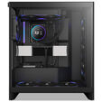 Ventilador NZXT F240X Perfomance RGB Single-Frame Negras - Duplo Vent&iacute;lador 120mm (240mm) image number null