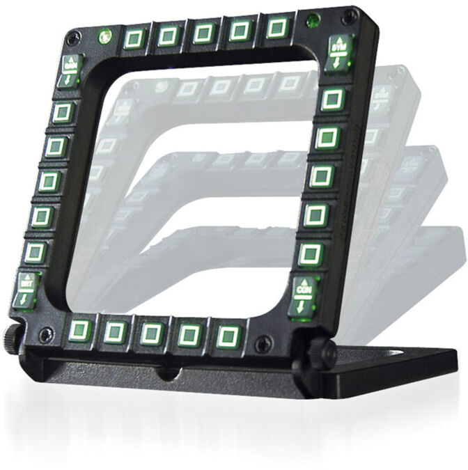 Base Thrustmaster MFD Cygar Joystick USB PC Negro image number 3