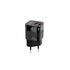 Cargador Tooq USB-C/PD 20W + USB-A/QC 20W Negro image number null