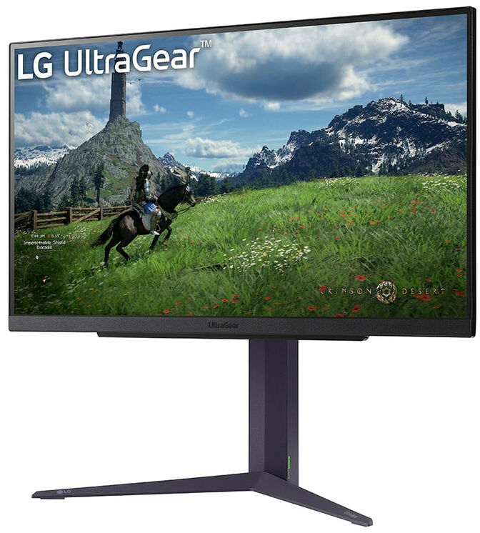 Monitor LG Ultragear 27" 27GS85Q-B Nano IPS QHD 180Hz 1ms G-SYNC Compatible image number 1