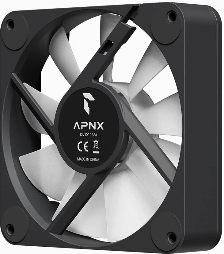 Ventilador APNX FP1-R-120 PWM ARGB Negro - 120mm (Pack 3) image number 7