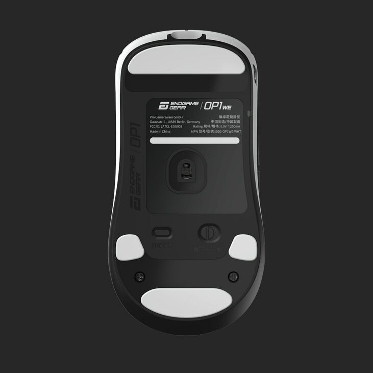 Ratón Gaming Endgame Gear OP1we Wireless - Blanco image number 6