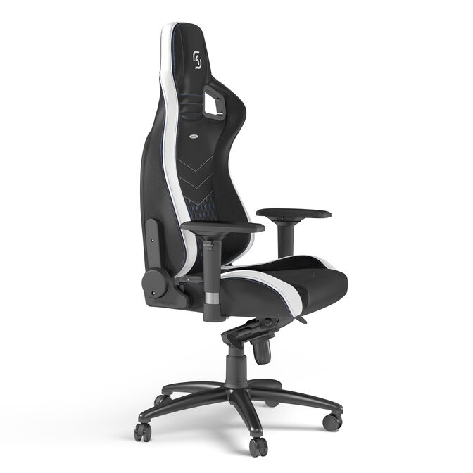 ** B Grade ** Silla noblechairs EPIC - SK Gaming Edition Negro / Blanco / Azul image number 3