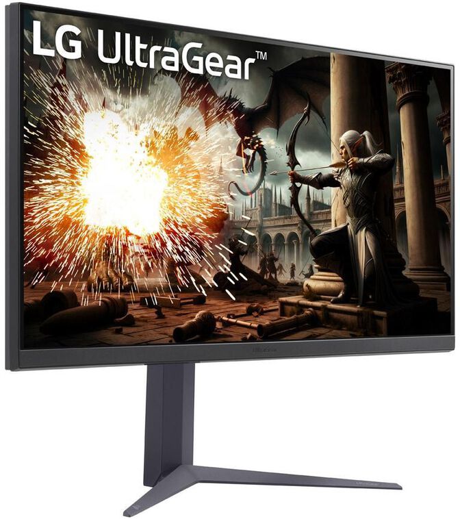 Monitor Gaming LG UltraGear 32" 32GS75Q-B IPS QHD 180Hz 1ms FreeSync Premium / G-SYNC Compatible image number 3