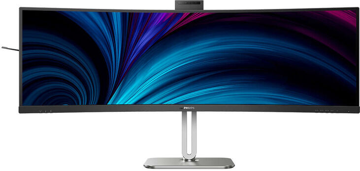 Monitor Curvo Philips Série 6000 49" 49B2U6900CH VA Dual-QHD 75Hz (PD100W) KVM C/Webcam image number 0