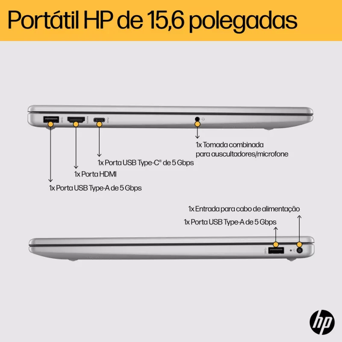 HP Laptop 15-fc0051np AMD Ryzen&trade; 5 5625U Port&aacute;til 39,6 cm (15.6") Full HD 16 GB DDR4-SDRAM 512 GB SSD Wi-Fi 6 (802.11ax) FreeDOS Azul image number 3
