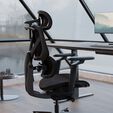 Silla Gaming Ergonomica ThunderX3 FLEX Pro, Apoio lombar 360 graus - Loft Dark Grey image number null