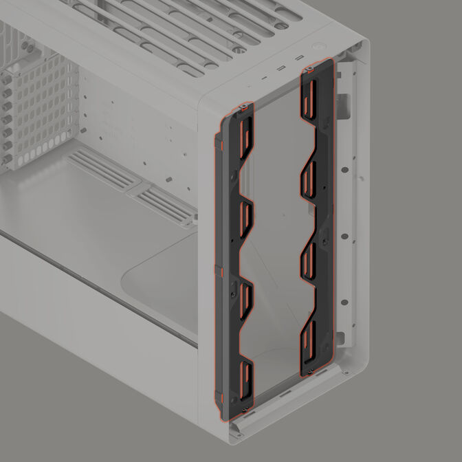 Soporte de Montaje de Ventiladores Frontales - HAVN BF 360 image number 2