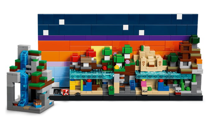 LEGO Minecraft: Minibiomas, 797 Piezas (21589) image number 2