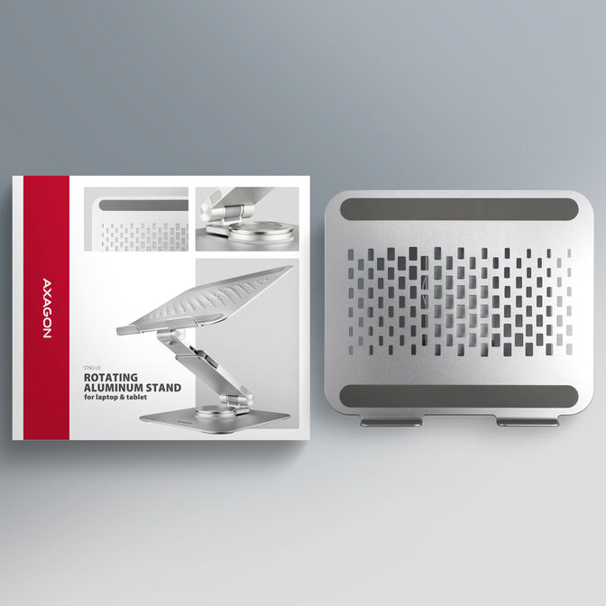 Soporte Elevat&oacute;rio Rotativo AXAGON STND-LR para Port&aacute;tiles 10"-16" image number 20