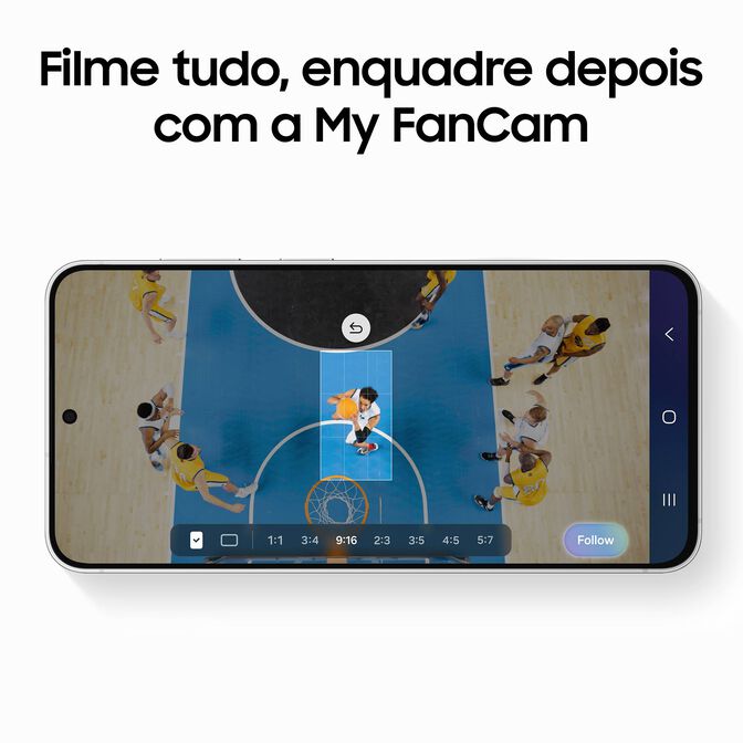 Smartphone Samsung Galaxy S26 FE 6.7" (8 / 256GB) 120Hz Grafite image number 3