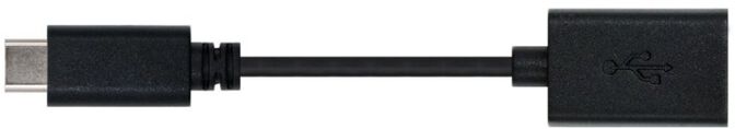 Cable USB 2.0 3A OTG Nanocable USB-C/M-A/F 15 CM Negro image number 3