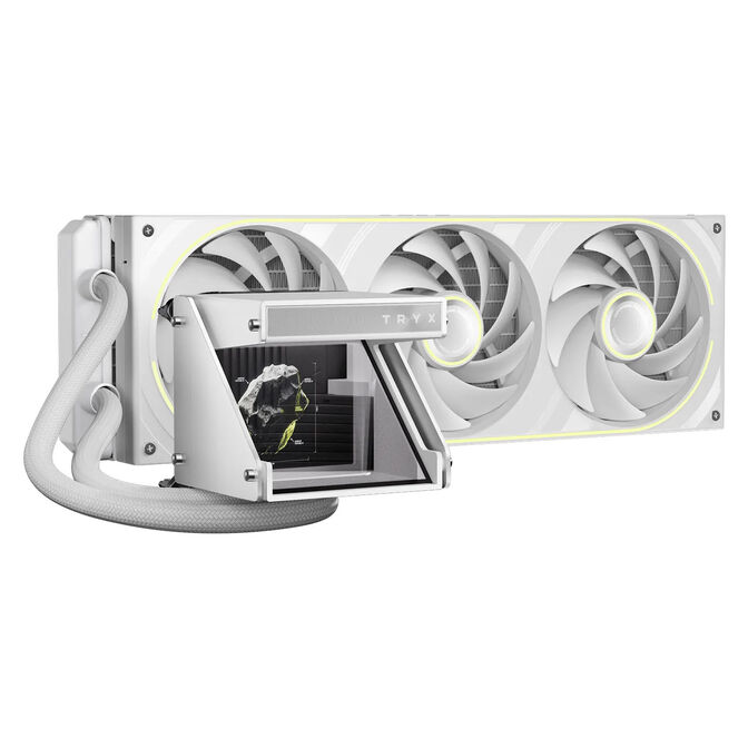 Water Cooler CPU TRYX Holo ARGB 360 Blanco image number 0
