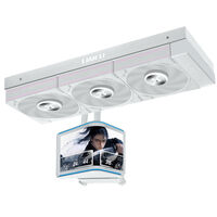 Kit Refrigeraci&oacute;n L&iacute;quida CPU AIO Lian Li HydroShift II OLED Curved 360P28 Blanco - 360mm
