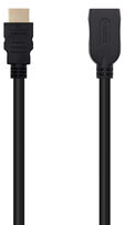 Cable Prolongador NanoCable HDMI 2.0 A/M-A/F 2 M Negro image number null