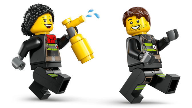 LEGO City: Cami&oacute;n de Bomberos con Escalera, 82 Piezas (60463) image number 2