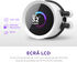 Kit de Refrigeración Líquida CPU NZXT Kraken 280 RGB Blanco image number null
